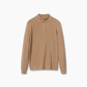 Slim-fit cotton suit pants